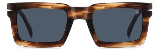 Gafas de sol David Beckham DB 7126/S Marrón Rectangular - 2