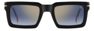 Gafas de sol David Beckham DB 7126/S Negro Rectangular - 2
