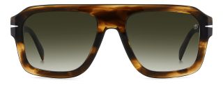 Gafas de sol David Beckham DB 7127/S Marrón Rectangular - 2