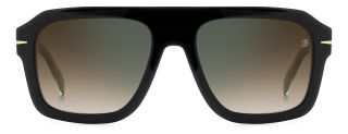 Gafas de sol David Beckham DB 7127/S Negro Rectangular - 2