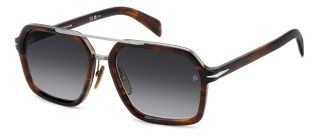 Gafas de sol David Beckham DB 7128/S Marrón Rectangular - 1