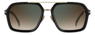 Gafas de sol David Beckham DB 7128/S Negro Rectangular - 2