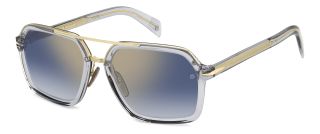 Gafas de sol David Beckham DB 7128/S Dorados Rectangular - 1