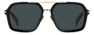 Gafas de sol David Beckham DB 7128/S Negro Rectangular - 2