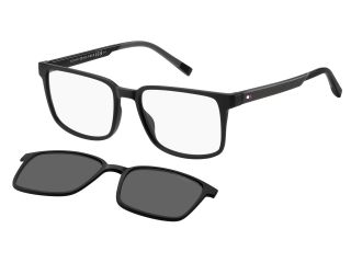 Ulleres de sol Tommy Hilfiger TH 2145/CS Negre Quadrada - 1