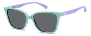 Ulleres de sol Polaroid Kids PLD 8062/S Blau Papallona - 1