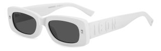 Gafas de sol Dsquared2 ICON 0020/S Blanco Ovalada - 1