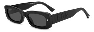 Gafas de sol Dsquared2 ICON 0020/S Negro Ovalada - 1