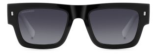 Gafas de sol Dsquared2 ICON 0021/S Negro Rectangular - 2