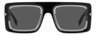 Gafas de sol Dsquared2 D2 0141/S Negro Rectangular - 2