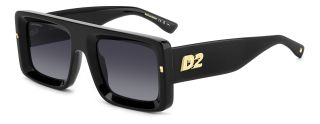 Gafas de sol Dsquared2 D2 0141/S Negro Rectangular - 1