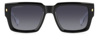 Gafas de sol Dsquared2 D2 0143/S Negro Rectangular - 2