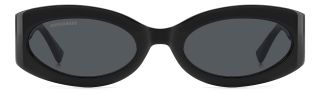 Gafas de sol Dsquared2 D2 0150/G/S Negro Ovalada - 2