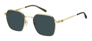 Gafas de sol Tommy Hilfiger TH 2133/S Dorados Rectangular - 1