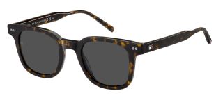 Gafas de sol Tommy Hilfiger TH 2126/S Marrón Cuadrada - 1