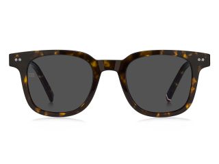 Gafas de sol Tommy Hilfiger TH 2126/S Marrón Cuadrada - 2
