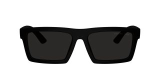 Ulleres de sol Prada 0PS A07S Negre Rectangular - 2