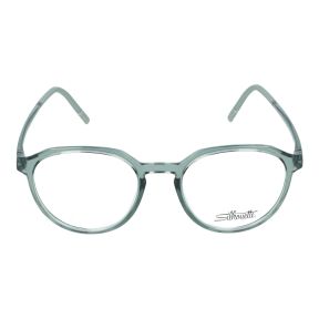 Gafas graduadas Silhouette 02981 Verde Cuadrada - 2