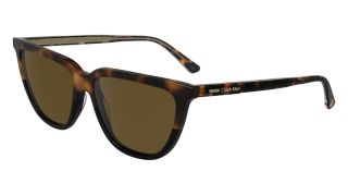 Gafas de sol Calvin Klein CK24537S Marrón Rectangular - 1