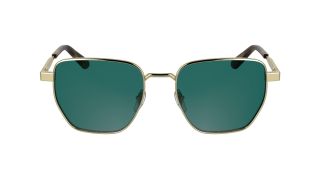 Gafas de sol Calvin Klein CK25100S Dorados Rectangular - 2