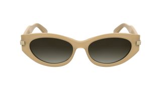 Ulleres de sol Calvin Klein CK25502S Beige Papallona - 2