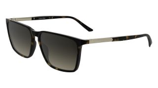 Gafas de sol Calvin Klein CK25505S Marrón Rectangular - 1