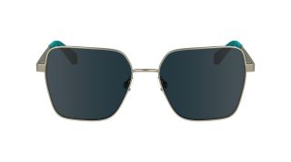 Gafas de sol Calvin Klein CKJ24201S Dorados Cuadrada - 2