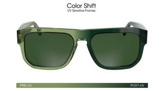 Gafas de sol Calvin Klein CKJ24607S Verde Rectangular - 2