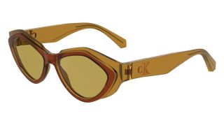 Gafas de sol Calvin Klein CKJ24621S Dorados Rectangular - 1