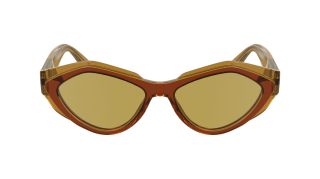 Gafas de sol Calvin Klein CKJ24621S Dorados Rectangular - 2
