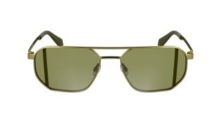 Gafas de sol Calvin Klein CKJ25202S Dorados Rectangular - 2