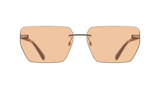 Gafas de sol Calvin Klein CKJ25207S Dorados Rectangular - 2