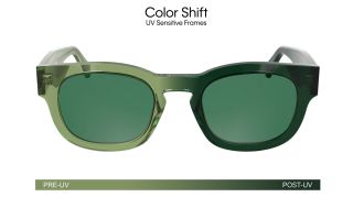 Gafas de sol Calvin Klein CKJ25601S Verde Cuadrada - 2