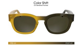 Gafas de sol Calvin Klein CKJ25601S Marrón Cuadrada - 2