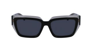 Gafas de sol Salvatore Ferragamo SF2002S Transparente Cuadrada - 2