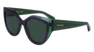 Gafas de sol Salvatore Ferragamo SF2004S Transparente Mariposa - 1