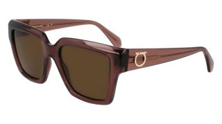 Gafas de sol Salvatore Ferragamo SF2014S Transparente Rectangular - 1