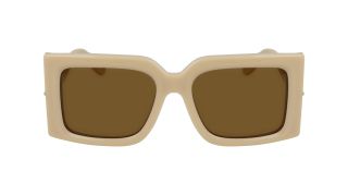 Ulleres de sol SALVATORE FERRAGAMO SF2032S Beige Rectangular - 2