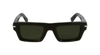 Ulleres de sol SALVATORE FERRAGAMO SF2034S Verd Rectangular - 2