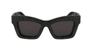 Ulleres de sol SALVATORE FERRAGAMO SF2045SR Negre Rectangular - 2
