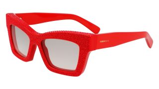 Gafas de sol Salvatore Ferragamo SF2045SR Rojo Rectangular - 1