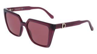 Ulleres de sol SALVATORE FERRAGAMO SF2058SE Transparent Rectangular - 1