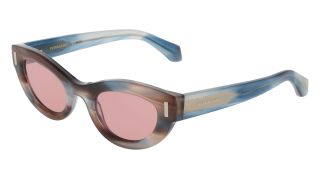 Gafas de sol Salvatore Ferragamo SF2062SE Beige Mariposa - 1