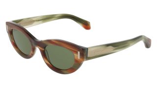 Gafas de sol Salvatore Ferragamo SF2062SE Marrón Mariposa - 1
