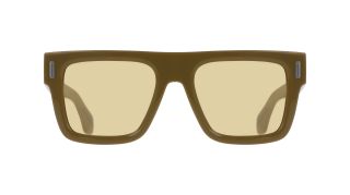 Gafas de sol Salvatore Ferragamo SF2063SE Verde Cuadrada - 2