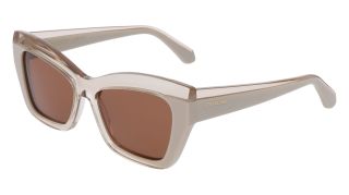 Ulleres de sol SALVATORE FERRAGAMO SF2065S Beige Papallona - 1