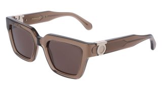 Gafas de sol Salvatore Ferragamo SF2066S Transparente Cuadrada - 1
