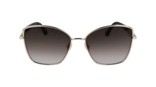 Gafas de sol Salvatore Ferragamo SF312SR Dorados Cuadrada - 2