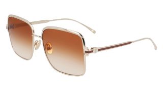 Gafas de sol Salvatore Ferragamo SF317S Dorados Rectangular - 1