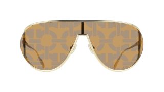 Gafas de sol Salvatore Ferragamo SF323SG Dorados Aviador - 2